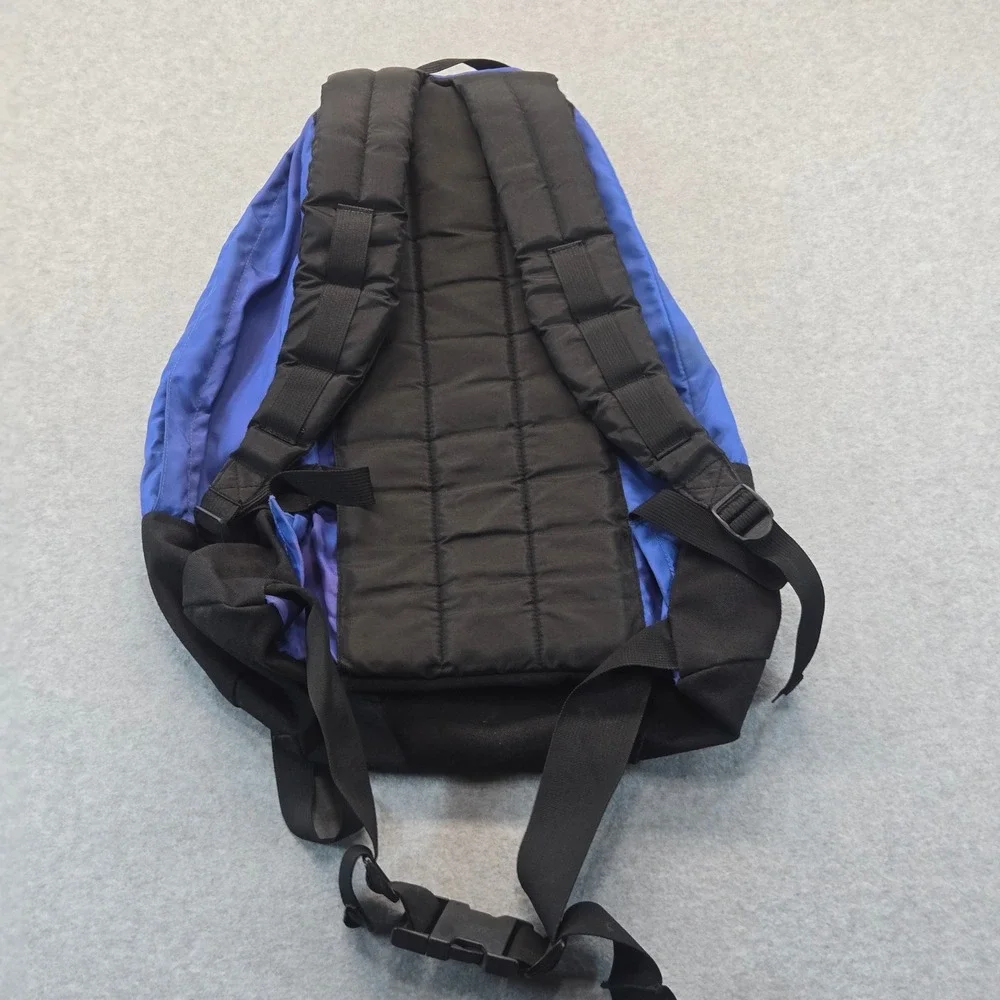 Vintage Windy Pass by The North Face Backpack Blue Black Daypack Gorpcore Rare